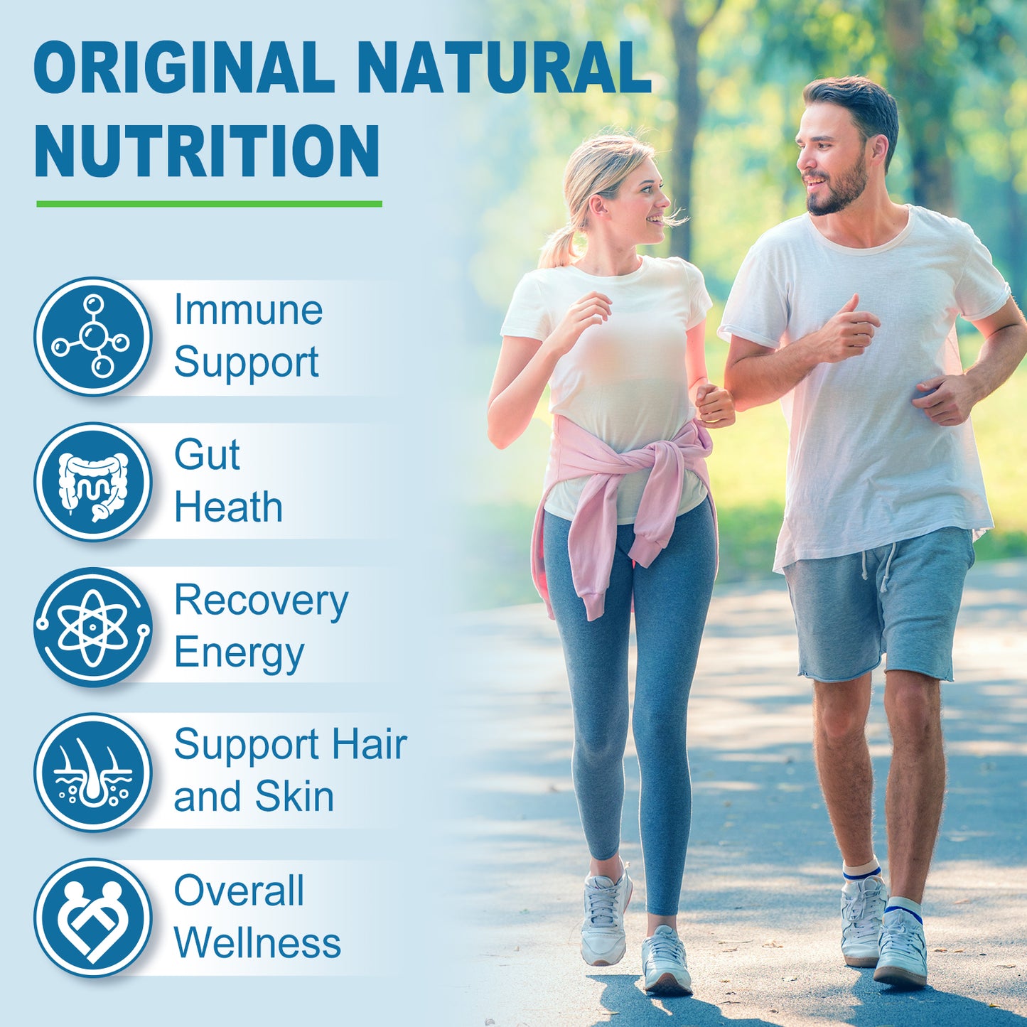 Bovine Colostrum Supplement Powder 2500mg, 40% IgG Grass-Fed Cows Colostrum Bovino Organico for Gut Health, Immune Support, Hair Health, Skin, Easy to Mix